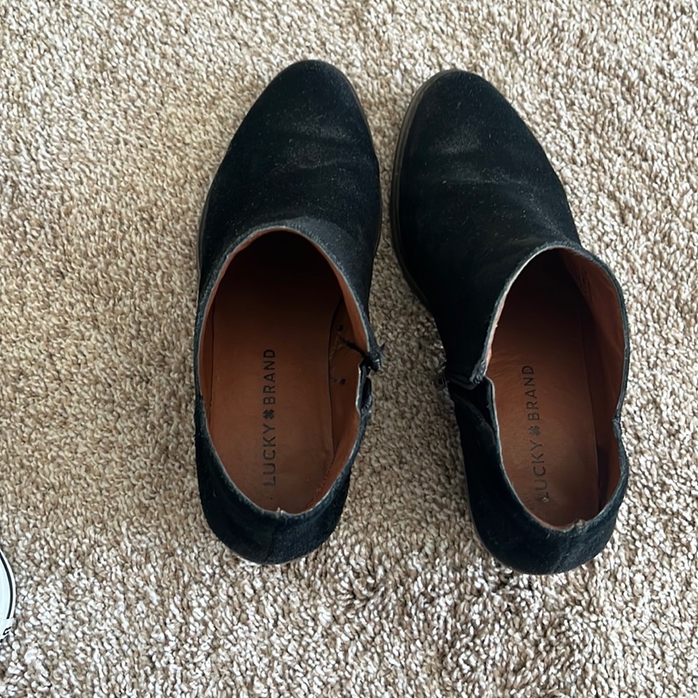 LUCKY BRAND HEEL BOOTIES